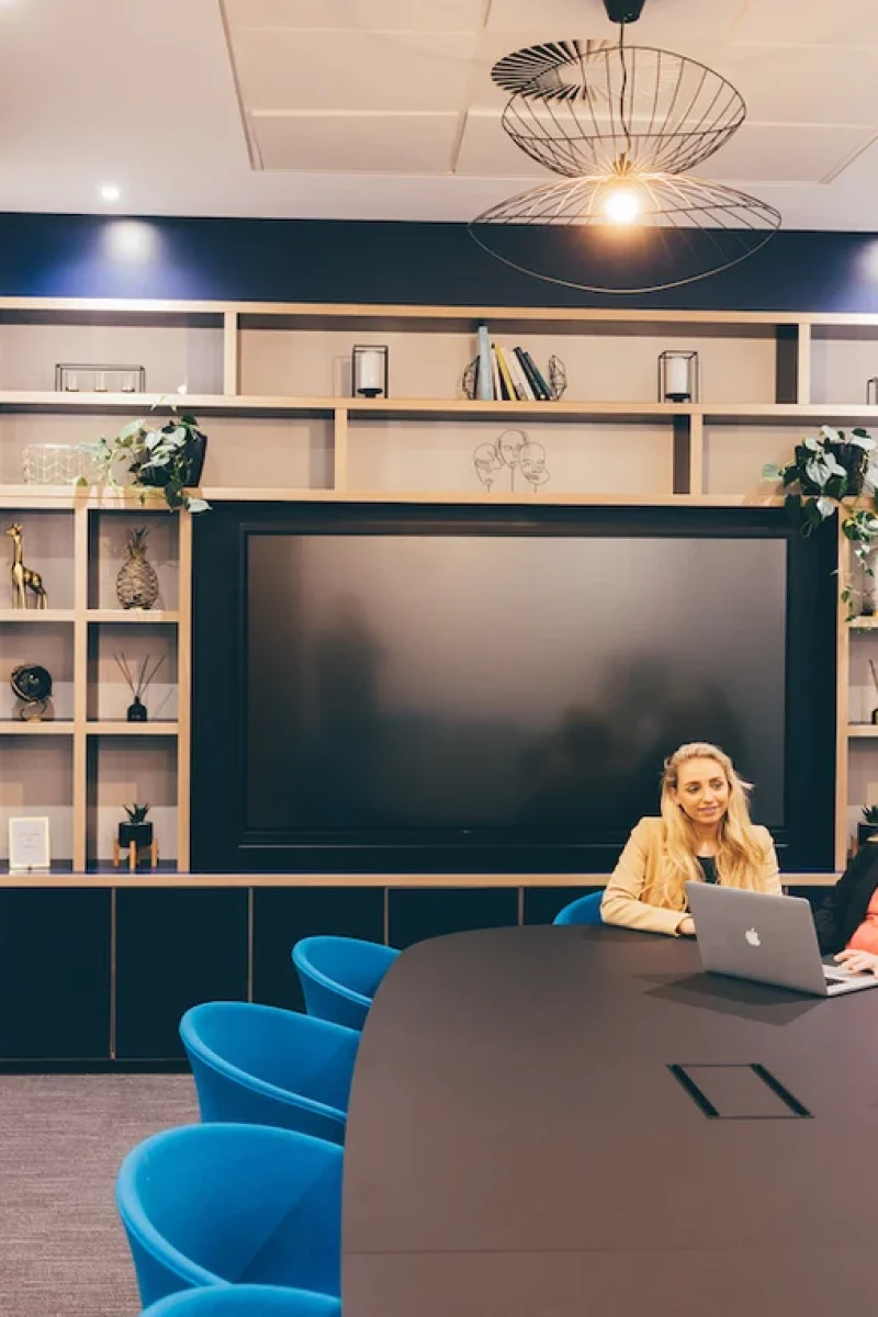 Orega St Vincent Street The Barings Suite Meeting Room with people